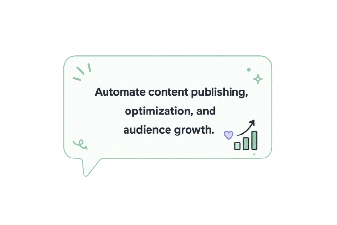 YouTube automation message