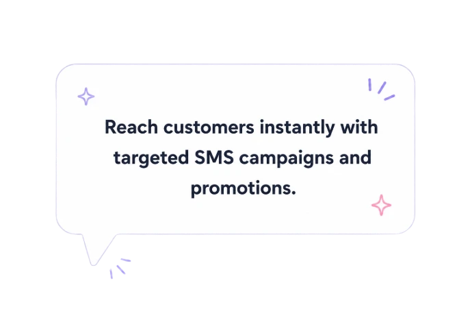 SMS marketing message