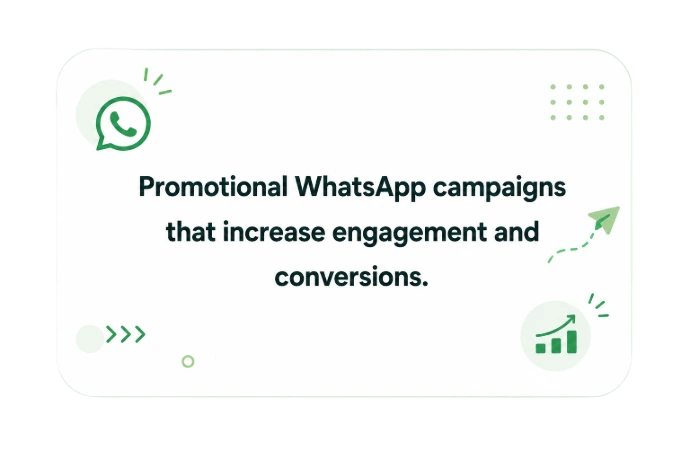 WhatsApp marketing message